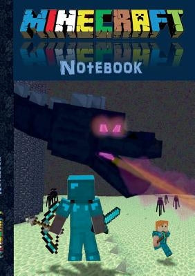 Minecraft Notebook 'Ender Dragon' (quad paper): unofficial minecraft book (taking notes, for mathematics, school, primary, pupils, comments, squared p by Taane, Theo Von