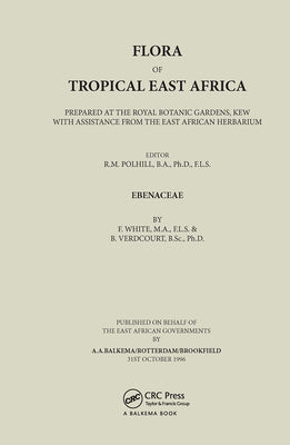Flora of Tropical East Africa - Ebenaceae (1996) by Dassanayake