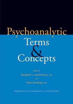Psychoanalytic Terms & Concepts by Auchincloss, Elizabeth L.