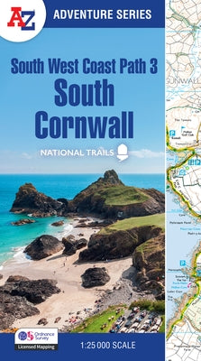 South West Coast Path - South Cornwall: With Ordnance Survey Mapping by Geographers' A-Z Map Co Ltd