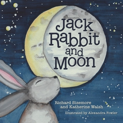 Jack Rabbit and Moon by Sizemore, Richard