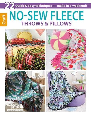 No-Sew Fleece Throws & Pillows by Leisure Arts