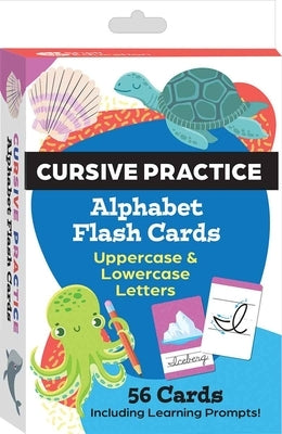 Cursive Practice Alphabet Flash Cards by Teacher Created Materials