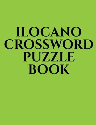 Ilocano Crossword Puzzle Book by Gss