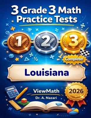 3 Massachusetts MCAS Grade 3 Math Practice Tests: Full-Length Test Prep with Detailed Answer Explanations by Nazari, A.