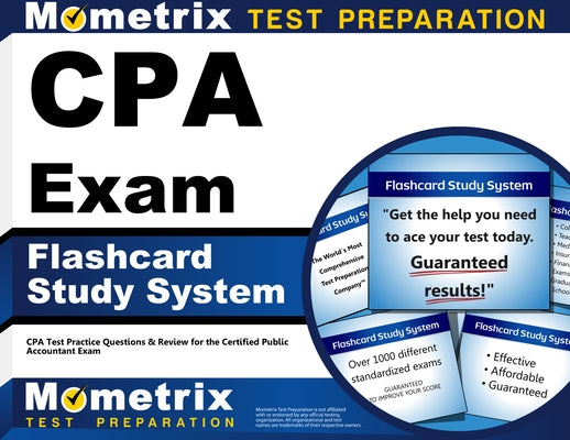 CPA Exam Flashcard Study System: CPA Test Practice Questions & Review for the Certified Public Accountant Exam by Cpa, Exam Secrets Test Prep Staff