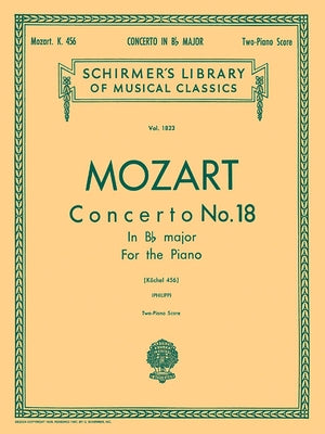 Concerto No. 18 in Bb, K.456: Schirmer Library of Classics Volume 1823 National Federation of Music Clubs 2024-2028 Piano Duet by Amadeus Mozart, Wolfgang
