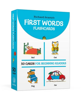 Richard Scarry's First Words Flashcards: 50 Cards for Beginning Readers by Scarry, Richard