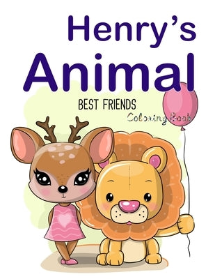 Henry's Animal Best Friends Coloring Book by Rodriguez, Jose