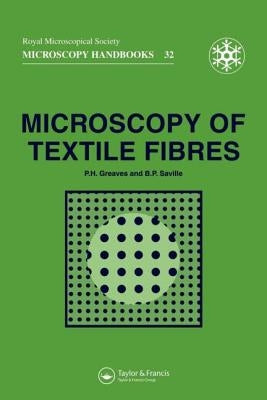 Microscopy of Textile Fibres by Greaves, P. H.