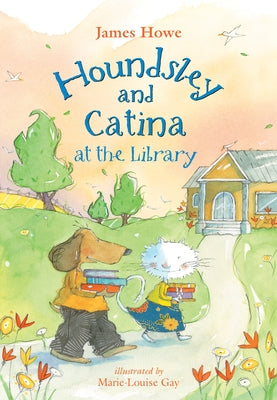 Houndsley and Catina at the Library by Howe, James
