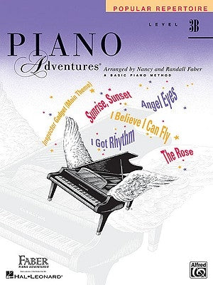 Level 3b - Popular Repertoire Book: Piano Adventures by Faber, Nancy