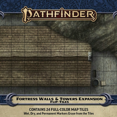 Pathfinder Flip-Tiles: Fortress Walls & Towers Expansion by Engle, Jason A.