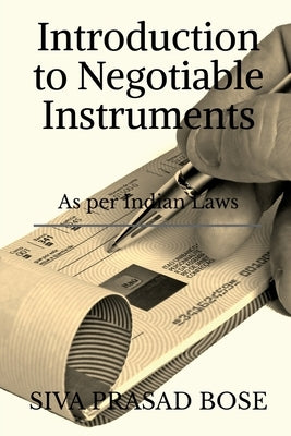 Introduction to Negotiable Instruments by Prasad, Siva