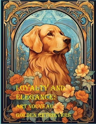 Loyalty and Elegance: Art Nouveau Golden Retrievers by Rosette, Victoria