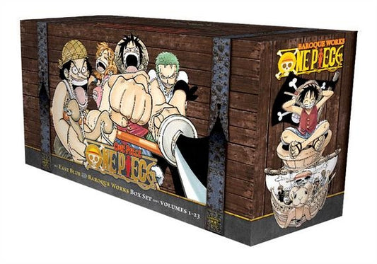 One Piece Box Set 1: East Blue and Baroque Works: Volumes 1-23 with Premium by Oda, Eiichiro