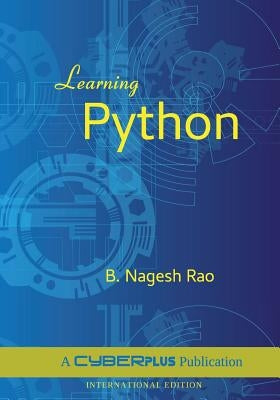 Learning Python by Rao, B. Nagesh