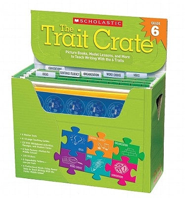 The the Trait Crate(r) Grade 6: Mentor Texts, Model Lessons, and More to Teach Writing with the 6 Traits [With 6 Full-Color Teaching Posters and CD (A by Culham, Ruth