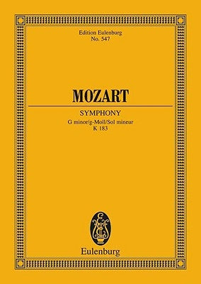 Symphony No. 25 in G Minor, K. 183: Study Score by Amadeus Mozart, Wolfgang