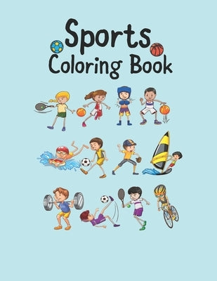 Sports Coloring Book by Publishing, Aesthetic0t