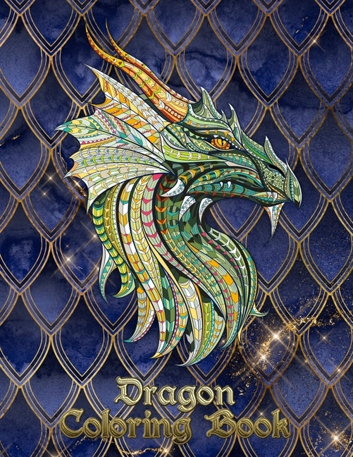 Dragon Coloring Book: 31 dragons are waiting to be painted by YOU! Let your imagination run wild and transform the dragons with fiery color! by Murphy, Andrew