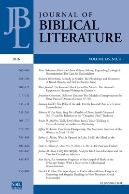 Journal of Biblical Literature 135.4 (2016) by Reinhartz, Adele
