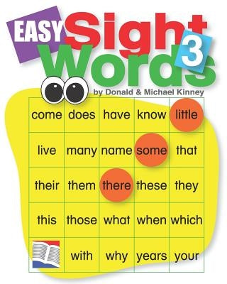 Easy Sight Words 3 by Kinney, Donald