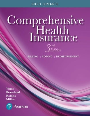 Comprehensive Health Insurance: Billing, Coding, and Reimbursement by Vines, Deborah