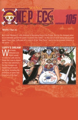 Luffy's Dream. (One Piece, Vol. 105) by Oda, Eiichiro