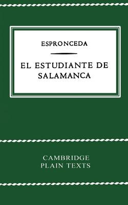 El Estudiante de Salamanca by Espronceda, J. de