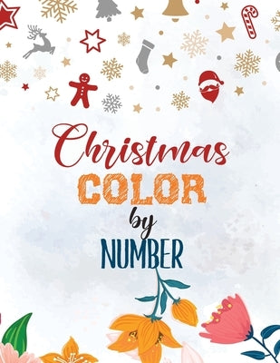 Christmas Color by Number: A Christian Coloring Book gift card alternative, Christian Religious Lessons, Good Vibes relaxation and Inspiration by Studio, Voloxx