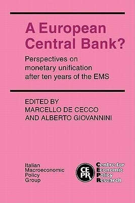 A European Central Bank? by de Cecco, Marcello