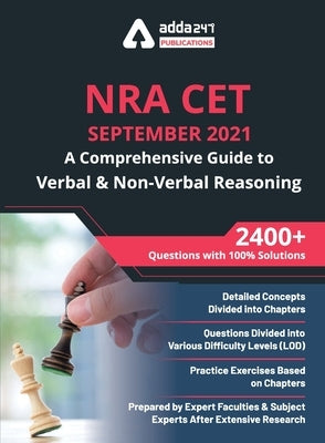 A Comprehensive Guide to Verbal & Non-verbal Reasoning for NRA CET Exam by Adda247