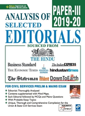 Analysis of Selected Editorials Paper-3 (2019- 2020) by Unknown