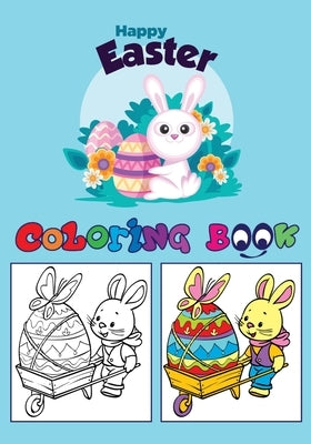 Happy Easter Coloring Book by Mimozo