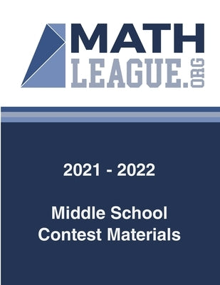 2021-2022 Middle School Contest Materials by Sanders, Tim