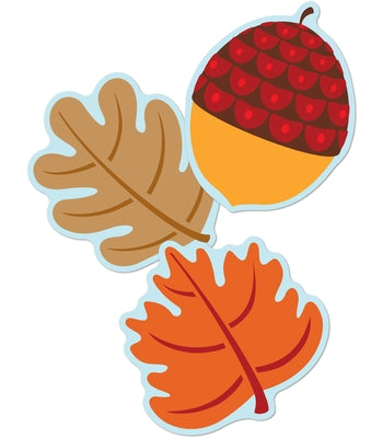 Leaves & Acorns Cutouts by Carson Dellosa Education