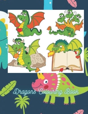 Dragons Colouring Book by Monkey, Lazy