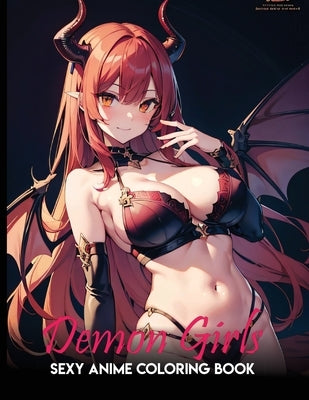 Sexy Anime Coloring Book: Demon Girls: : Tempting and naughty demon girls, intimate encounters, adults only by Devi, Sankara