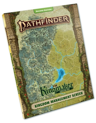 Pathfinder Kingmaker Kingdom Management Screen (P2) by Paizo Publishing