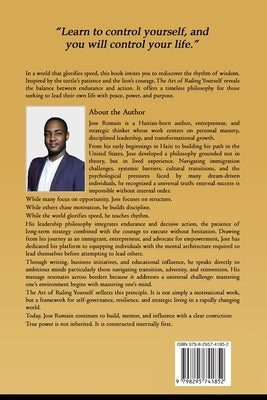 The Art of Ruling Yourself by Romain, Jose