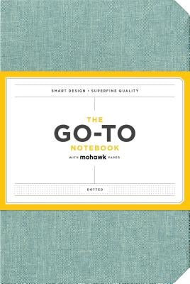 Go-To Notebook with Mohawk Paper, Sage Blue Dotted: Notebook with Dots, (Dotted Notebooks, Dot Notebook) by Chronicle Books
