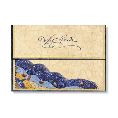 Embellished Manuscripts Collection Gaudi, the Manuscript of Reus Document Folder by Paperblanks