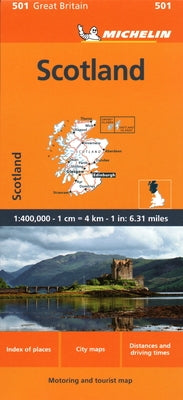 Great Britain: Scotland Map # 501 by Michelin