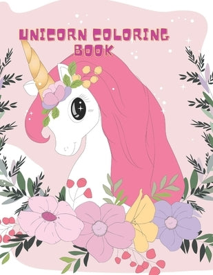 Unicorn Coloring Book: happy unicorns coloring book by Adams, Gregory
