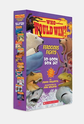 Who Would Win? Ferocious Fights (10-Book Box Set) by Pallotta, Jerry