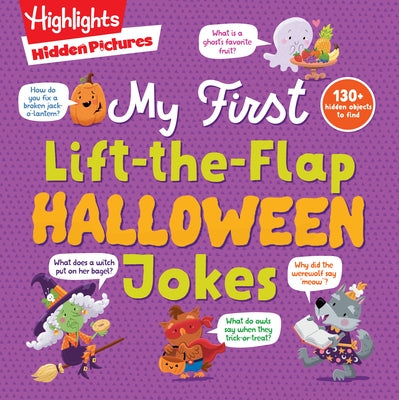 Hidden Pictures My First Lift-The-Flap Halloween Jokes by Highlights