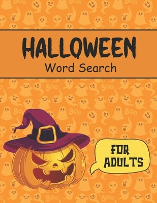 Halloween Word Search: Large Print Spooky Halloween Word Search Puzzles For Adults by Publishing, Autumn Pumpkin