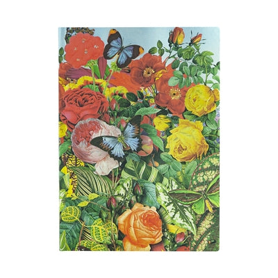 Butterfly Garden MIDI Lined Softcover Journal, 176pg, 100gsm by Paperblanks (Nature Montages) by Paperblanks