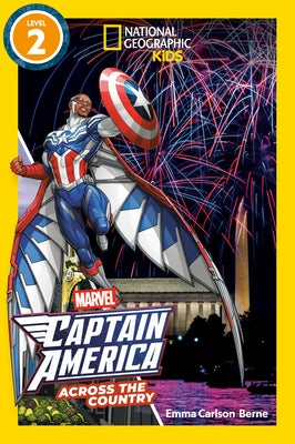 Marvel's Captain America Across the Country (National Geographic Kids Readers, Level 2) by Berne, Emma